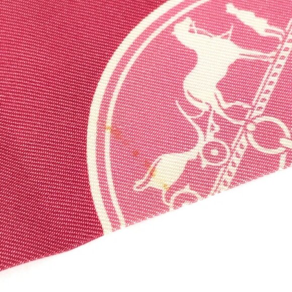 HERMES Twilly Scarf silk pink - Picture 11 of 16